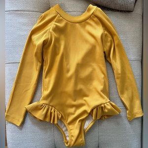 3T/4T ruffled one piece swimsuit